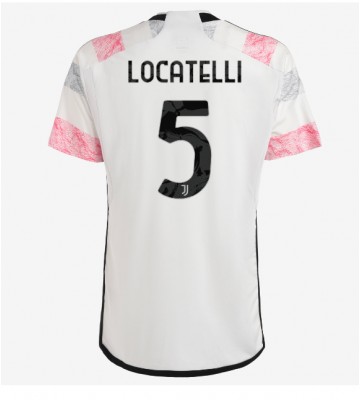 Juventus Manuel Locatelli #5 Koszulka Wyjazdowych 2023-24 Krótki Rękaw